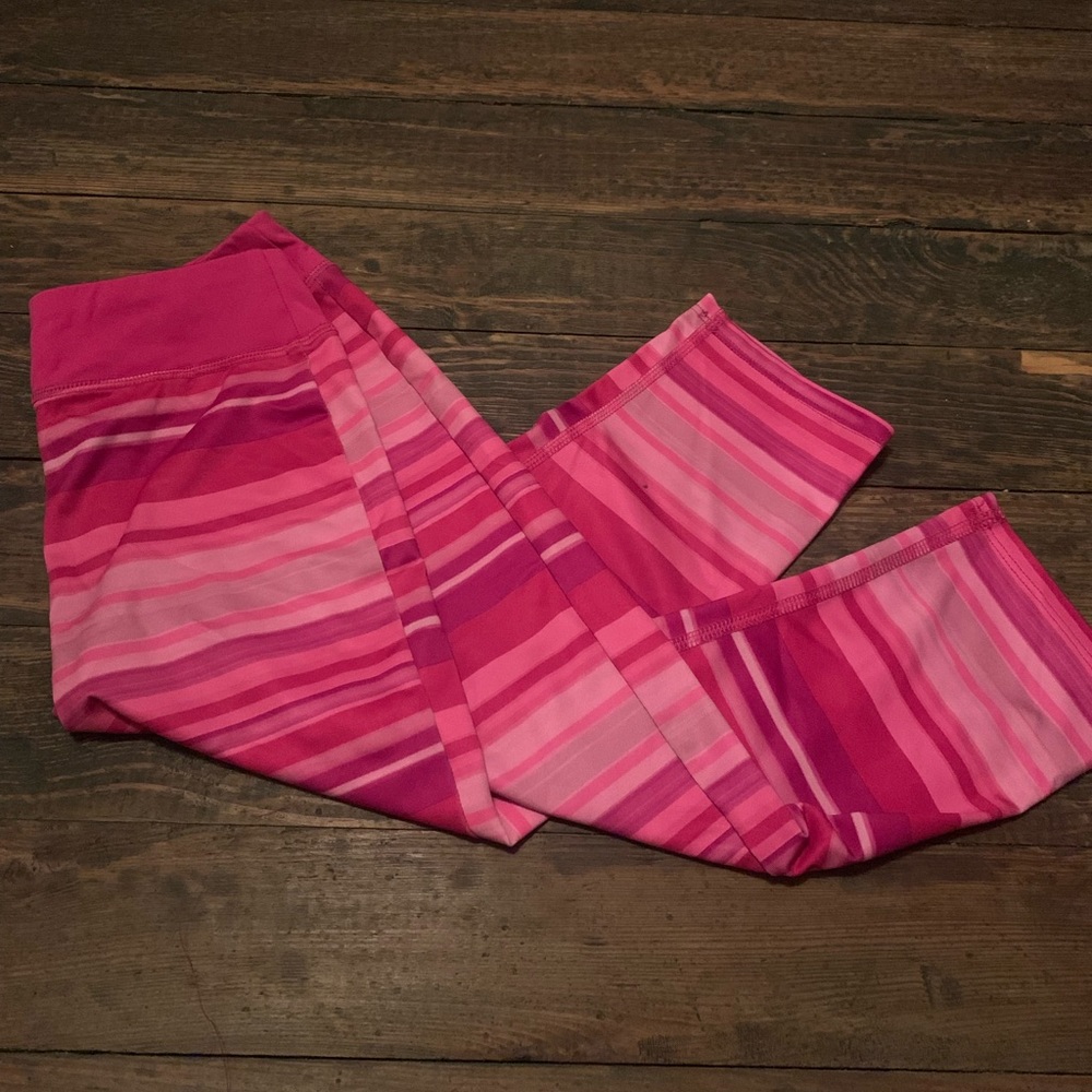 Pink Underarmour Capris
